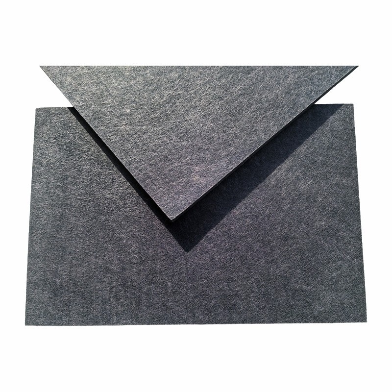 Polyester acoustic panels